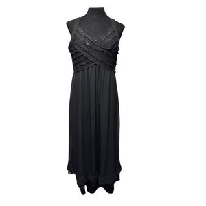 Signature by Robbie Bee Sleeveless Night Dress Black